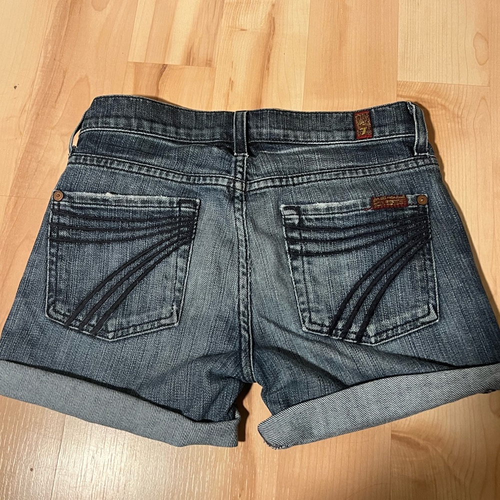 7 for all mankind shorts